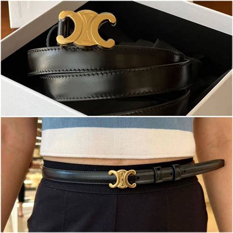 is celine belt real